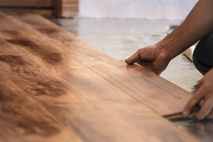 hardwood flooring installation